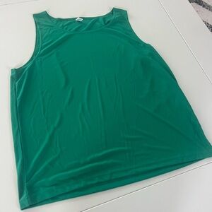 Men’s  Green Sleeveless Tank Top